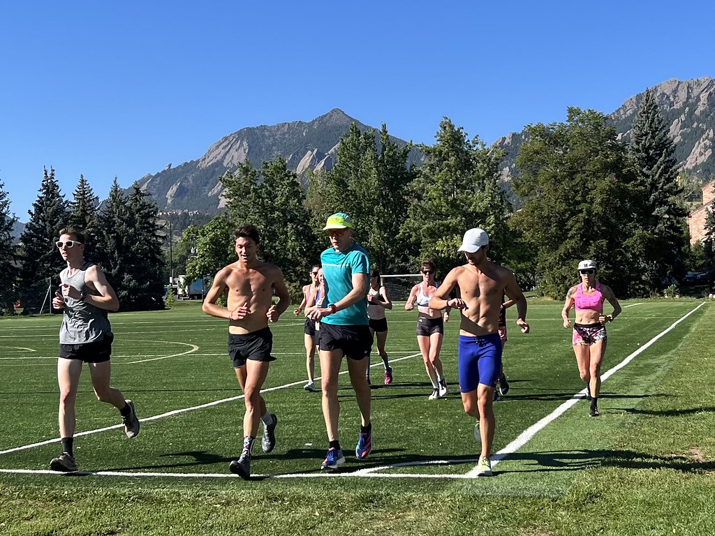 Athletes coached by Kathy Butler celebrating race results worldwide