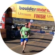 Dave Janis, beginner to marathon runner coached by Kathy Butler