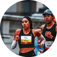 Estelle Richardson, USATF 15k Nationals athlete coached by Kathy Butler
