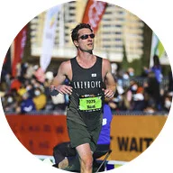 Nathan Button, 20+ minute marathon PR athlete coached by Kathy Butler